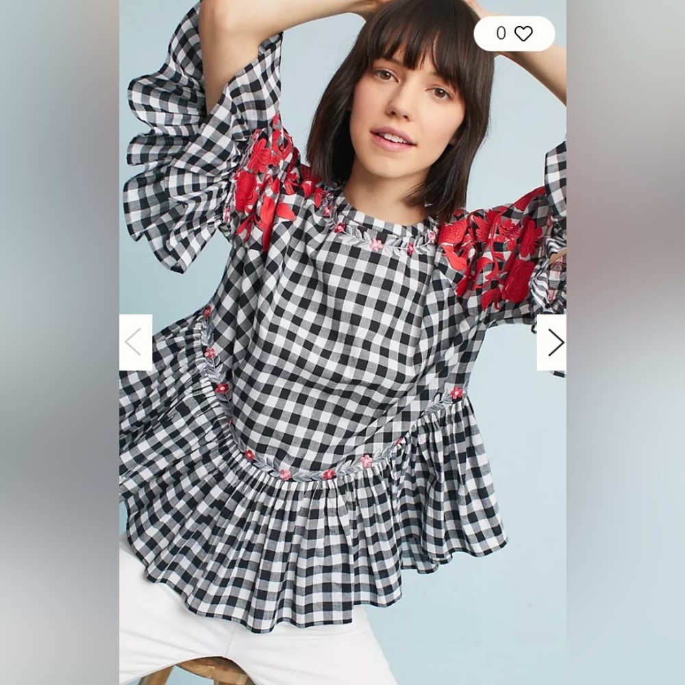 Gingham Swing Tunic - image 1